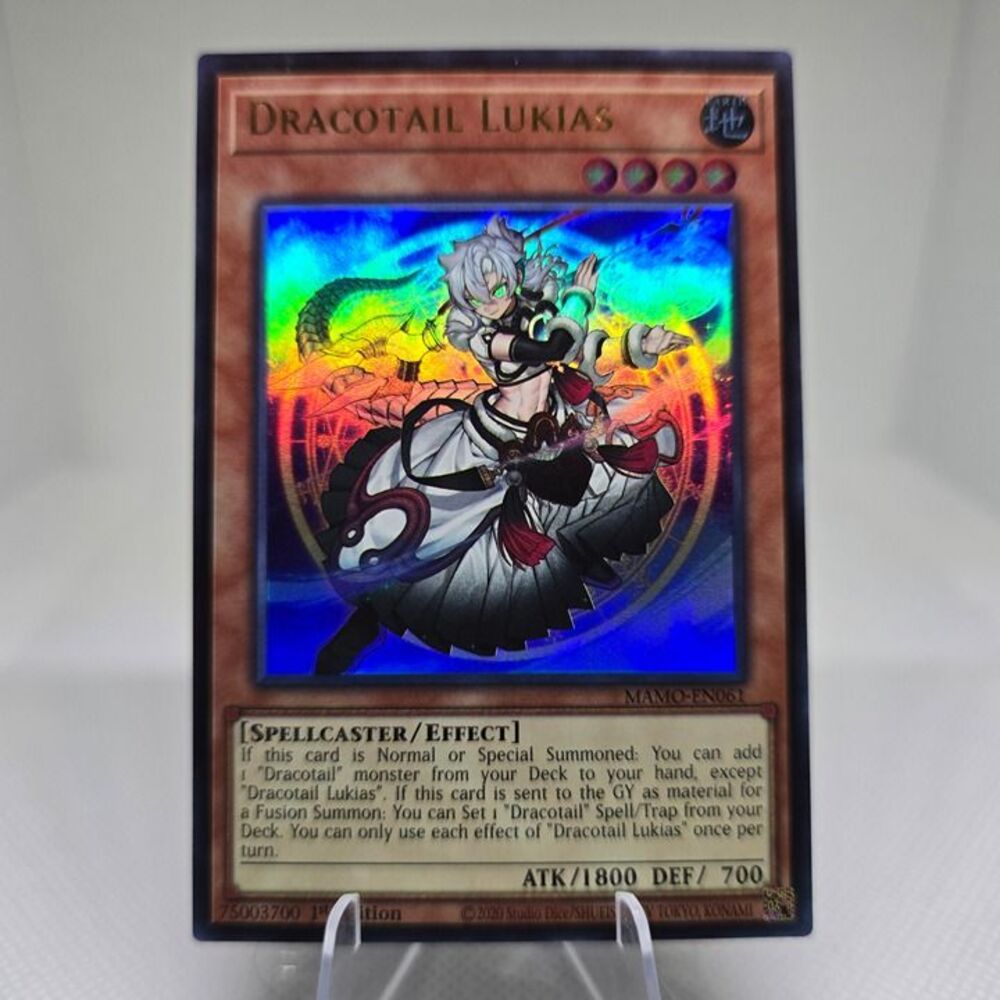 Dracotail Lukias mamo-en061 YuGiOh Magnificent Monsters
